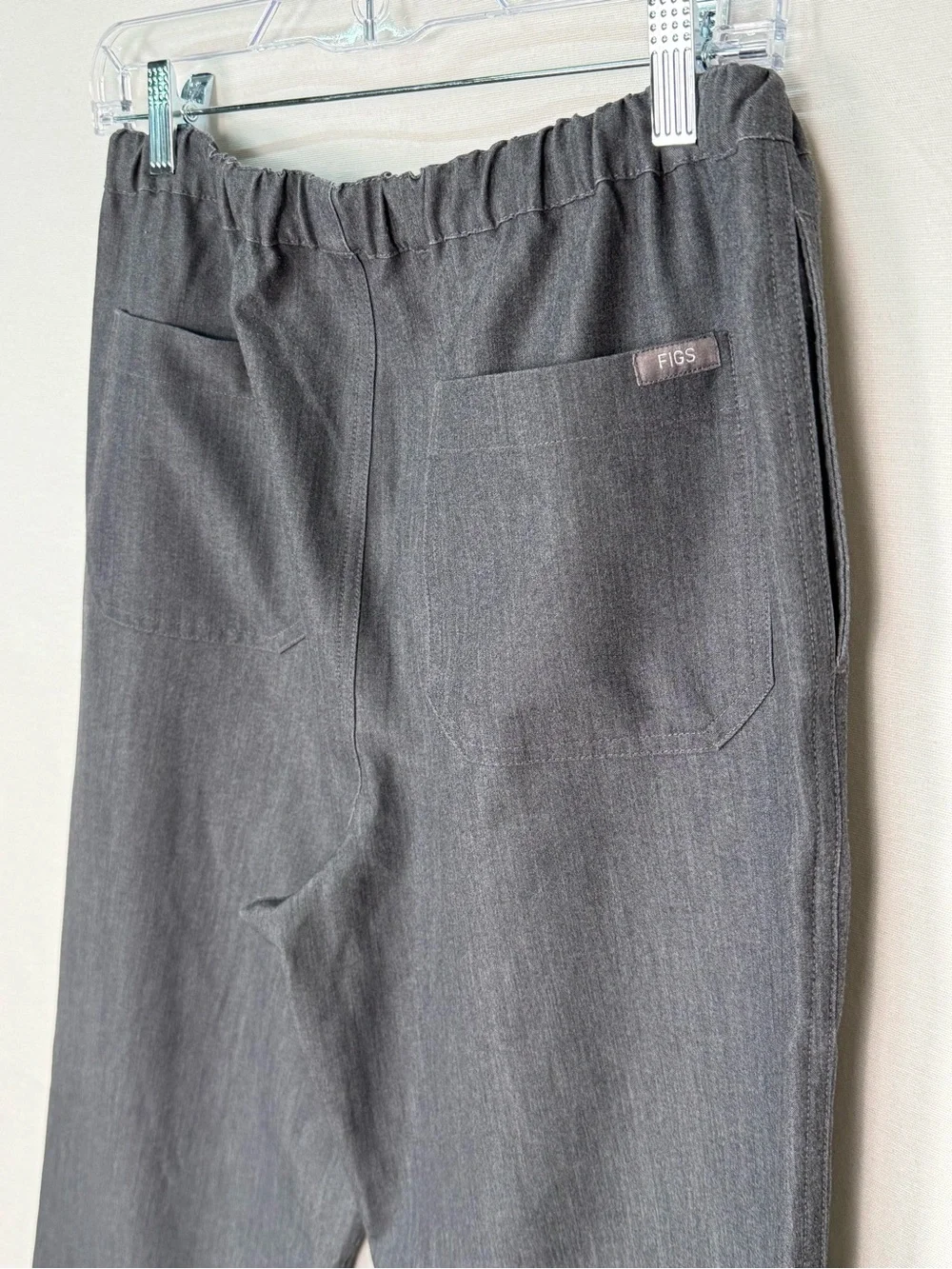 Figs Men's Gray Scrub Set Technical Collection Top and Pants